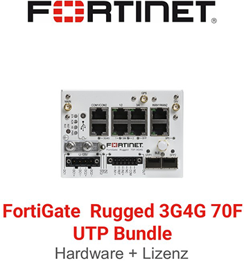 Fortinet FortiGateRugged-70F 3G4G - UTM/UTP Bundle (Hardware + Lizenz)