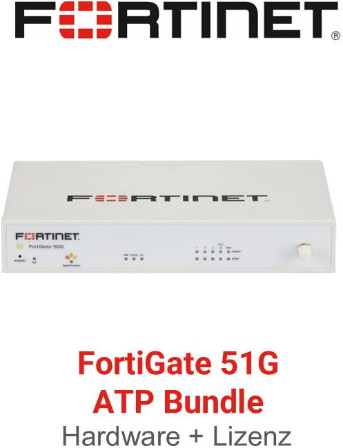 Fortinet FortiGate-51G - ATP Bundle (Hardware + Lizenz)