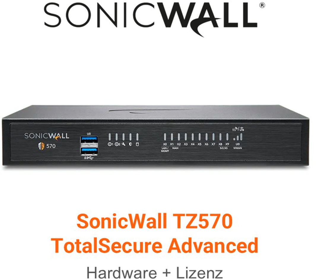 SonicWall TZ 570 TotalSecure Advanced Edition