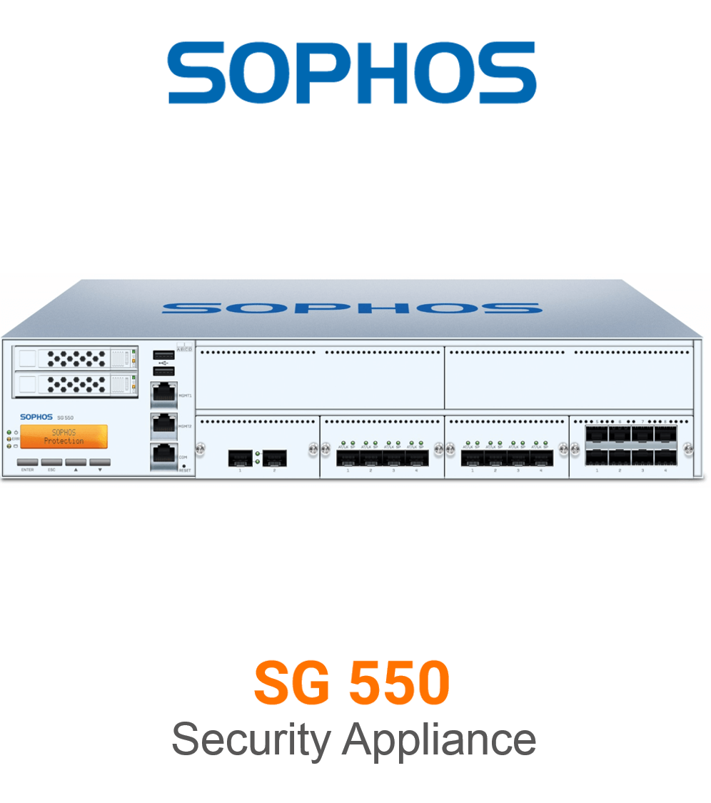 Sophos SG 550 Securiy Appliance (End of Sale/Life)